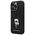 Karl Lagerfeld case for iPhone 13 Pro 6,1&quot; KLHCP13LSMHKNPK black HC Silicone Ikonik Metal Pin 3666339165932