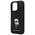 Karl Lagerfeld case for iPhone 13 Pro 6,1&quot; KLHCP13LSMHKNPK black HC Silicone Ikonik Metal Pin 3666339165932