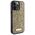 Guess case for iPhone 15 Pro 6,1&quot; GUHCP15LPFGSBSD yellow HC Rhinestone Metal Logo 3666339153540