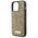 Guess case for iPhone 15 Pro 6,1&quot; GUHCP15LPFGSBSD yellow HC Rhinestone Metal Logo 3666339153540