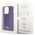 Guess case for iPhone 15 Pro 6,1&quot; GUHCP15LPSFDGSU purple HC Sequin Script Metal 3666339176242