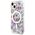 Guess case for iPhone 14 6,1&quot; GUHMP14SHCFWST transparent hardcase Magsafe IML Flower 3666339115630