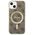 Guess case for iPhone 14 Plus 6,7&quot; GUHMP14MH4STW brown hardcase Magsafe IML 4G 3666339127213