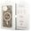 Guess case for iPhone 14 Plus 6,7&quot; GUHMP14MH4STW brown hardcase Magsafe IML 4G 3666339127213