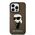 Karl Lagerfeld case for iPhone 14 Pro Max 6,7&quot; KLHCP14XHNIKTCK black hardcase Ikonik Karl Lagerfeld 3666339087074