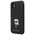 Karl Lagerfeld case for iPhone 11 KLHCN61SMHKNPK black HC Silicone Ikonik Metal Pin 3666339165918