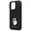 Karl Lagerfeld case for iPhone 14 Pro Max 6,7&quot; KLHCP14XSMHCNPK black HC Silicone C Metal Pin 3666339166342