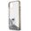 Karl Lagerfeld case fori Phone 11 KLHCN61LKCNSK HC LIQ. GLITTER C TRANSPARENT 3666339164119