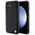 BMW case for Samsung Galaxy S24+ black Signature Leather Crossing Lines Pattern 3666339242633