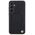 BMW case for Samsung Galaxy S24 black Signature Leather Half Textured & Circle MagSafe 3666339242596