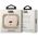 Karl Lagerfeld case for Airpods Pro KLAPRUNIKP white 3D Silicone NFT Karl 3666339087876