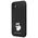 Karl Lagerfeld case for iPhone 11 KLHCN61SMHCNPK black HC Silicone C Metal Pin 3666339166274