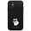 Karl Lagerfeld case for iPhone 11 KLHCN61SMHCNPK black HC Silicone C Metal Pin 3666339166274