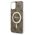 Guess set case + charger for iPhone 11 6,1&quot; GUBPN61H4EACSW brown hard case 4G Print MagSafe 3666339103385
