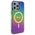 Guess case for iPhone 15 Pro 6,1&quot; GUHMP15LHITSK black HC IML Magsafe Iridescent 3666339154660