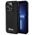Guess case for  iPhone 13 Pro 6,1&quot; GUHCP13LPSFDGSK HC SEQUIN SCRIPT METAL BLACK 3666339172817