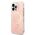 Guess set case + charger for iPhone 13 Pro 6,1&quot; GUBPP13LH4EACSP pink hard case 4G Print MagSafe 3666339103026