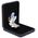 Guess case for Samsung Z Flip5 GUHCZF5HGGSHK black PU/TPU Glitter Script 3666339173951