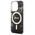 Guess case for iPhone 14 Pro Max 6,7&quot; GUHMP14XHTMRSK black hard case Golden Marble MagSafe 3666339115784