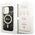 Guess case for iPhone 14 Pro Max 6,7&quot; GUHMP14XHTMRSK black hard case Golden Marble MagSafe 3666339115784