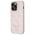 Guess case for iPhone 15 Pro 6.1&quot; GUHCP15LP4TDSCPP pink hardcase Crossbody 4G Metal Logo 3666339147242