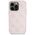 Guess case for iPhone 15 Pro 6.1&quot; GUHCP15LP4TDSCPP pink hardcase Crossbody 4G Metal Logo 3666339147242