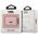 Karl Lagerfeld case for AirPods Pro KLAPUKHGP pink Glitter Karl`s Head 3666339030322