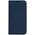 Case IPHONE 13 PRO MAX with a flip Dux Ducis Skin Leather navy blue 6934913047019