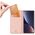 Case XIAOMI 12 PRO with a Flip Dux Ducis Skin Leather light pink 6934913041536