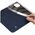 Case IPHONE 14 PLUS with a Flip Dux Ducis Skin Leather navy blue 6934913035085