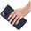 Case IPHONE 14 PLUS with a Flip Dux Ducis Skin Leather navy blue 6934913035085