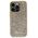 Original Case IPHONE 14 PRO Guess Hardcase Disco Metal Script (GUHCP14LPMSDGSD) gold 3666339173555