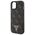 Original Case IPHONE 14 PLUS / 15 PLUS Guess Hardcase 4G Triangle Metal Logo (GUHCP15MPG4GPK) black 3666339225773