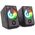 Ηχεία Kisonli L-1010, AUX, 2x3W, Μαυρο - 22238 έως 12 άτοκες Δόσεις