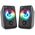 Ηχεία Kisonli L-1010, AUX, 2x3W, Μαυρο - 22238 έως 12 άτοκες Δόσεις