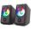 Ηχεία Kisonli L-1010, AUX, 2x3W, Μαυρο - 22238 έως 12 άτοκες Δόσεις
