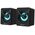 Ηχεία Kisonli L-1040, AUX, 2x2.5W, Μαυρο - 22244 έως 12 άτοκες Δόσεις