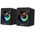 Ηχεία Kisonli L-1040, AUX, 2x2.5W, Μαυρο - 22244 έως 12 άτοκες Δόσεις