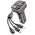 Μεταδότης FM Earldom ЕТ-M95, Bluetooth, USB, Type-C, 3.1A, With 3in1 cable, Μαυρο - 17769 έως 12 άτοκες Δόσεις