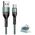 Cable 2A 1m USB - USB-C Usams U55 SJ449USBSG02 (US-SJ449) green 6958444945262