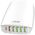LDNIO A6573C EU 5USB, USB-C 65W Wall charger + Power cord 6933138600290