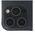 Set of lens glasses for iPhone 15 Pro 6,1&quot; black glitter (3 pcs) 5907457751439