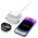 Wireless Charger Magnetic MagSafe 15W 3in1 iPhone + Apple Watch + AirPods Tech-Protect QI15W-A32 grey 5906302308255