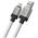 Data cable Baseus CoolPlay, Type-C, 100W, 1.0m, White - 40446 έως 12 άτοκες Δόσεις