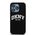 Original Case IPHONE 13 PRO DKNY Hardcase Liquid Silicone White Printed Logo MagSafe (DKHMP13LSNYACH) black 3666339266639