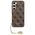 Original Case SAMSUNG GALAXY A35 5G Guess Hardcase 4G Charms Collection (GUHCSA35GF4GBR) brown 3666339259648