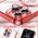 Techsuit Husa pentru iPhone 12 Pro - Techsuit Luxury Crystal MagSafe - Red 5949419137394 έως 12 άτοκες Δόσεις