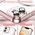 Techsuit Husa pentru iPhone 12 - Techsuit Luxury Crystal MagSafe - Pink 5949419137585 έως 12 άτοκες Δόσεις