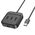 Hoco Adaptor USB la 3x USB2.0 + RJ45, 0.2m - Hoco Easy Link (HB35) - Black 6931474798954 έως 12 άτοκες Δόσεις