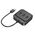 Hoco Adaptor USB la 3x USB2.0 + RJ45, 0.2m - Hoco Easy Link (HB35) - Black 6931474798954 έως 12 άτοκες Δόσεις